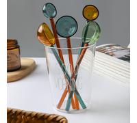 2 Pcs Cucchiaio Da Gelato Cucchiaino Con Manico Degustazione Cucina