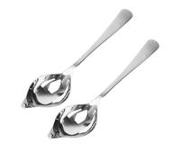 2 PCS Cucchiaio Di Condimento Spezie Da Salsa in Acciaio Inossidabile