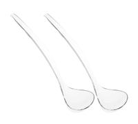 2 Pcs Cucchiaio Manico Lungo Dalla Forma Speciale Mestolo Piccolo Cena