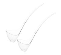 2 Pcs Cucchiaio Manico Lungo Dalla Forma Speciale Piccolo Mestolo Zuppa Portata