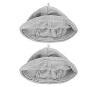 2 Pcs Cuffia Da Doccia Tappo Accessori Per Bagni Turchi Cappello Sauna