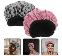 2 Pcs Cuffia Doccia Donne Capo Cuffie Da Impermeabili