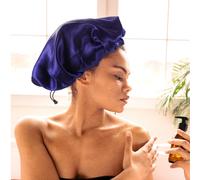 2 Pcs Cuffia in Seta Per Dormire Cappello Raso Donne Capo Doccia