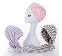 2 Pcs Cuffia Per Asciugare Capelli Asciugamano Asciugatura Rapida Secco Veloce