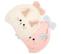 2 PCS Cuffia Per Asciugare Capelli Cuffie Da Doccia