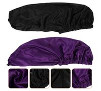 2 Pcs Cuffia Per Capelli Notte Cuffie Da Doccia in Raso Donne Capo