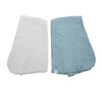 2 Pcs Cuffie Traspiranti Per Asciugare Capelli Asciugamano Secco Veloce