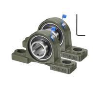 2 Pcs Cuscinetti a Sfera UCP206 30mm Perforazione Autocentranti