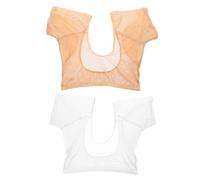 2 Pcs Cuscinetti Ascellari Ascelle Maglietta Prova Di Sudore Giubbotto Lavabile