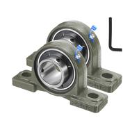2 Pcs Cuscinetti UCP209-28 per allineamento auto con foro 1-3/4"