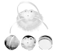 2 Pcs Cuscino A Forma Di Cuore Per Fedi Nuziali Portafedi Anelli