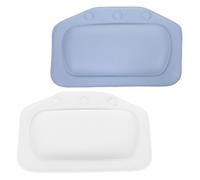2 Pcs Cuscino Poggiatesta Per Vasca Idromassaggio Da Bagno Custimo Comodo Spa