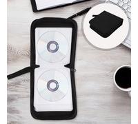 2 Pcs Custodia Dvd Custodie Per Cd Porta Da Viaggio Organizzatore