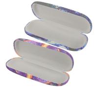 2 Pcs Custodia Rigida Per Occhiali Astuccio Porta Reggi Le Donne Borsa