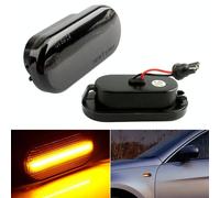 2 PCS D12V / 5W Car LED Leaf Board Side Flowing Water Indicatore di direzione pe