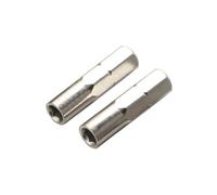 2 Pcs Da 6 35 Mm A 4 Mm Adattatore Bit Del Cacciavite A Caccia Magnetico Per Conversione Efficiente Dello Strumento E Adattatore Per Cacciavite Movimentazione Delle Viti Protetti