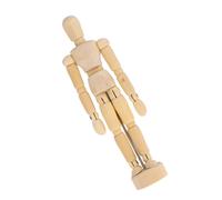2 Pcs Da Disegno Manichino Snodabile Miniatura Statuine Legno