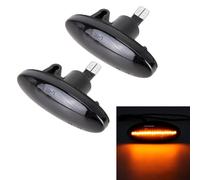 2 PCS DC12V / 3W Car LED Dynamic Blinker Side Lights Indicatore di direzione acq