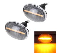 2 PCS DC12V / 3W Car LED Dynamic Blinker Side Lights Indicatore di direzione del