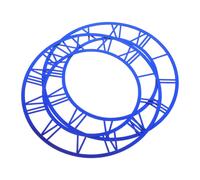 2 Pcs Decorazione Orologio Parete Adesivo Arredamento Dell'orologio