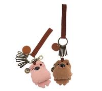 2 Pcs Decorazione Per Il Tastiera Simpatico Portachiavi Con Orsetto