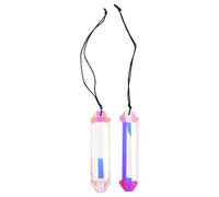 2 PCS Decorazione Prisma Di Cristallo Perline Acchiappasole Sospeso