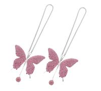 2 Pcs Decorazione Specchio Ciondolo Specchietto Retrovisore Auto