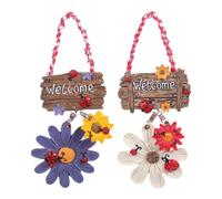 2 Pcs Decorazioni Per Il Giardino Sospeso Decorazione Della Parete Esterna