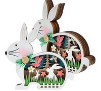 2 Pcs Decorazioni Per La Casa Del Coniglietto Figurine Decorazione Della