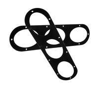 2 Pcs Diffusore Paraurti Pannello Del Veicolo Accessori Per Auto