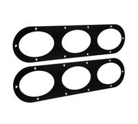 2 Pcs Diffusore Posteriore Auto Pannello Deviazione Dell'aria Accessori Per