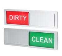 2 Pcs Dishwasher Status Marker Cartello Magnetico Pulito Sporco Lavastoviglie