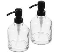 2 Pcs Dispenser Bagno Doccia Distributore Shampoo Da Bottiglia Ricaricabile