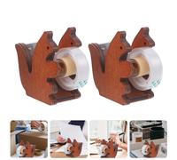 2 Pcs Dispenser Da Scrivania Per Nastro Adesivo Ufficio Supporto Forniture