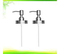 2 Pcs Dispenser Sapone Bagno Da Muro Per Mani Dosasapone Erogatore Distributore