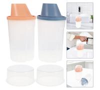 2 Pcs Dispenser Sapone Conservazione Del Detersivo Per Bucato Bottiglie Shampoo