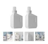 2 Pcs Dispenser Sapone Cucina Detersivo Bucato Distributori Plastica