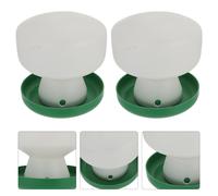 2 Pcs Distributore Acqua Pappagallo Bottiglia D'acqua Per Uccelli