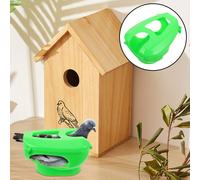 2 Pcs Distributore Acqua Piccione Alimentatore Medicina Per Uccelli