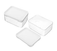 2 Pcs Distributore Fogli Per Asciugatrice Contenitore Detersivo Bucato