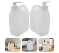 2 Pcs Distributore Lozione Flacone Della Pompa Vuoto Per Shampoo