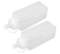 2 Pcs Distributore Sciroppo Bottiglie Shampoo Vuote Bottiglia Da Laboratorio