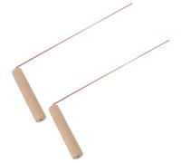 2 Pcs Divination Tool Water Finding Bacchette Rabdomante Bacchetta Da Portatile