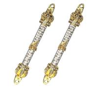 2 Pcs Door Decoration Metal Mezuzah Targa Di Benedizione Della Casa Metallo