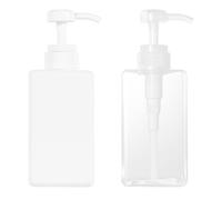 2 PCS Dosatore Per Shampoo Bottiglia Di Plastica Con Pompa Flacone
