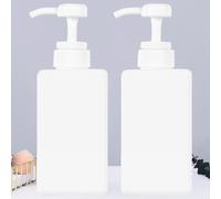2 PCS Dosatore Per Shampoo Bottiglia Di Plastica Con Pompa Flacone