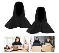 2 Pcs Drappeggio Sulla Spalla Del Collo Cappuccio Protettivo Per Il