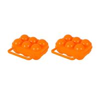 2 Pcs Egg Containers Lids Portauova Plastica Riutilizzabile