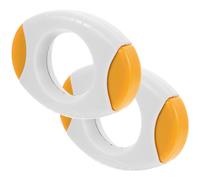 2 Pcs Egg Cracker Hard Boiled Peeler Tagliabiscotti Tagliauova