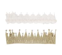 2 Pcs Elegante Copricapo Corona Fasce Capelli Bambina Fascia Per Bambini